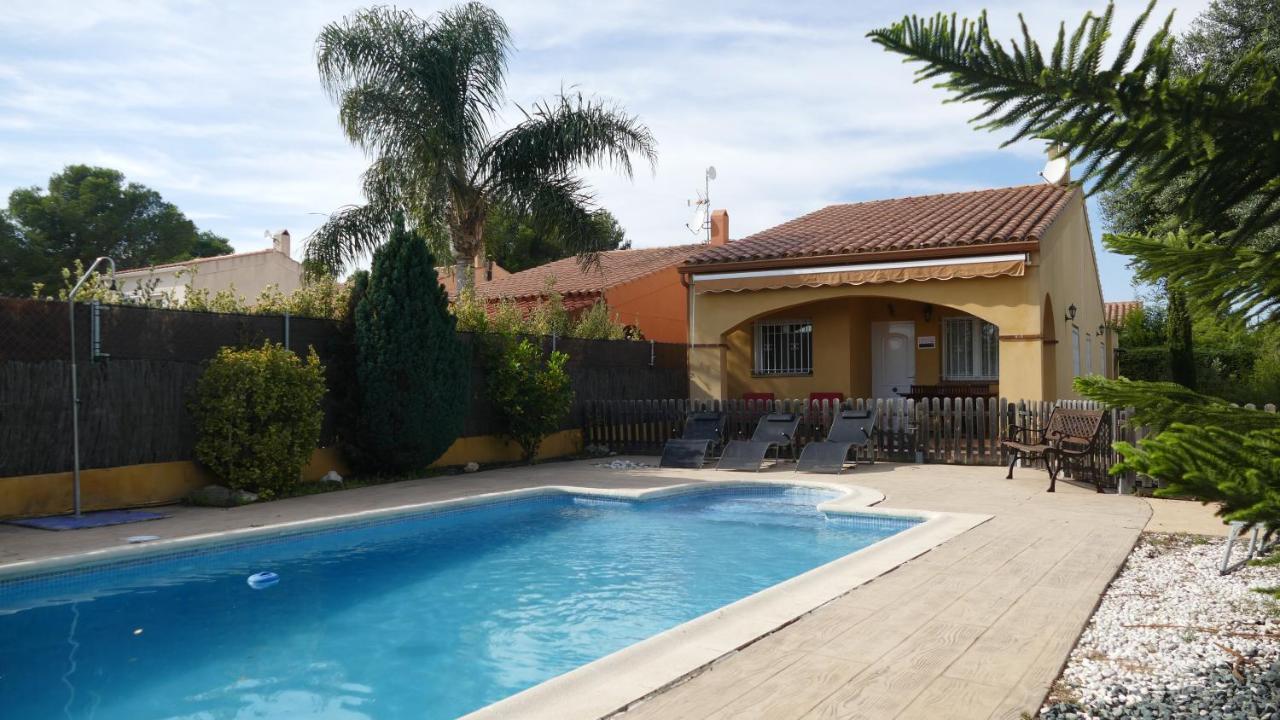 Willa Xalet Piscina Privada Ibiscus L'Ametlla de Mar Zewnętrze zdjęcie