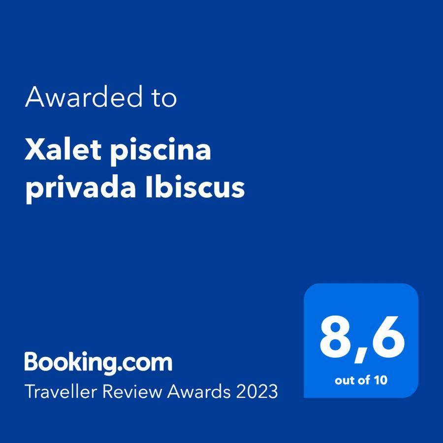 Willa Xalet Piscina Privada Ibiscus L'Ametlla de Mar Zewnętrze zdjęcie